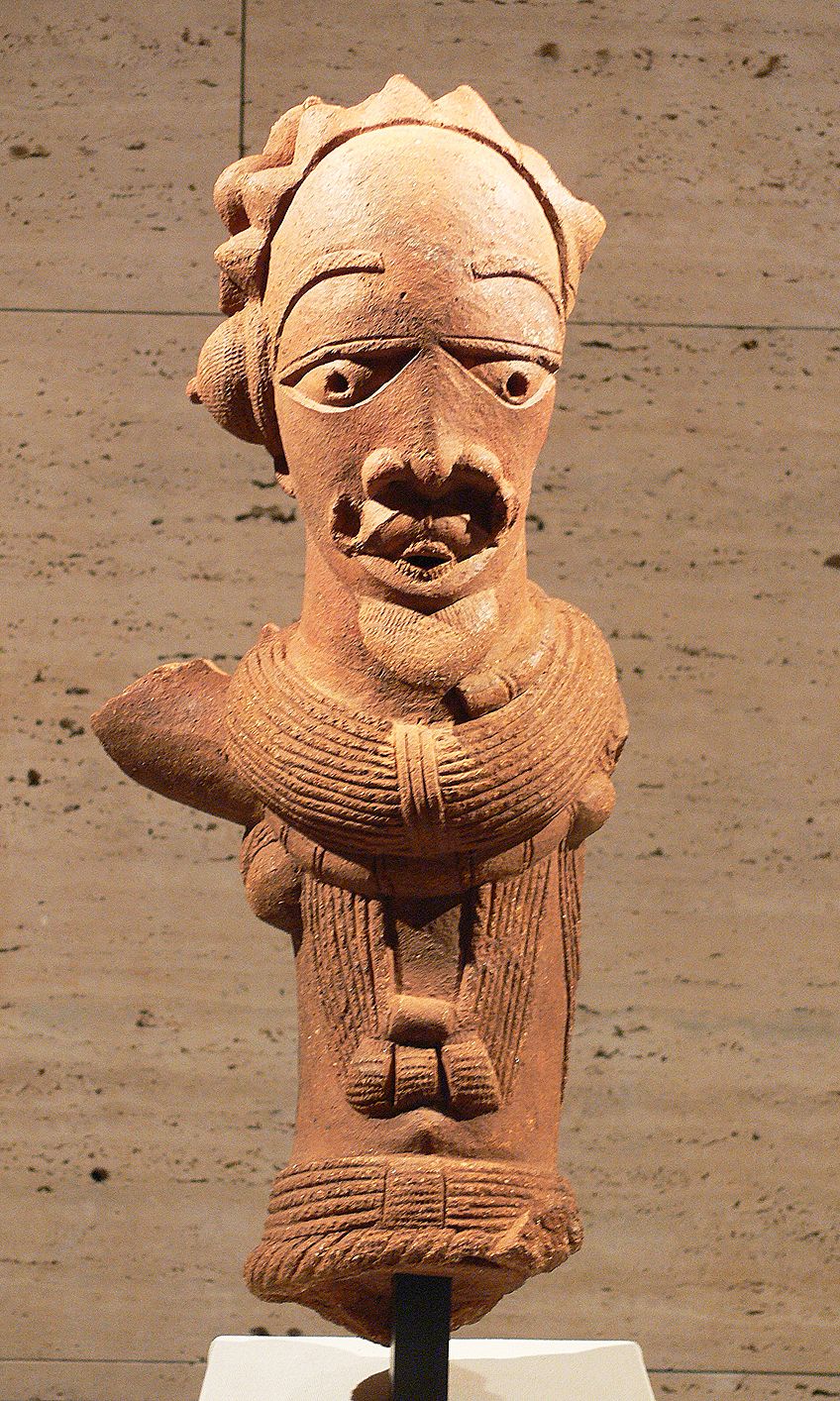 Example of Clay African Sculpture