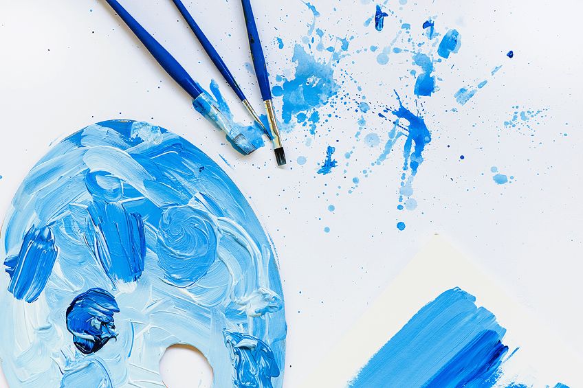 Blue Color Mixing [Guide] What Colors Make Blue Different Shades?