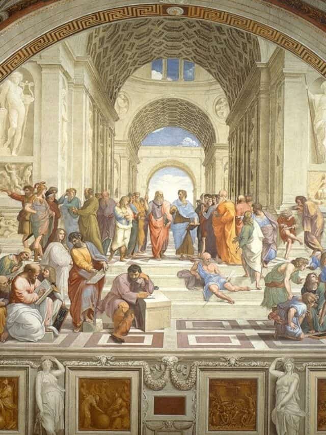 School of Athens Painting