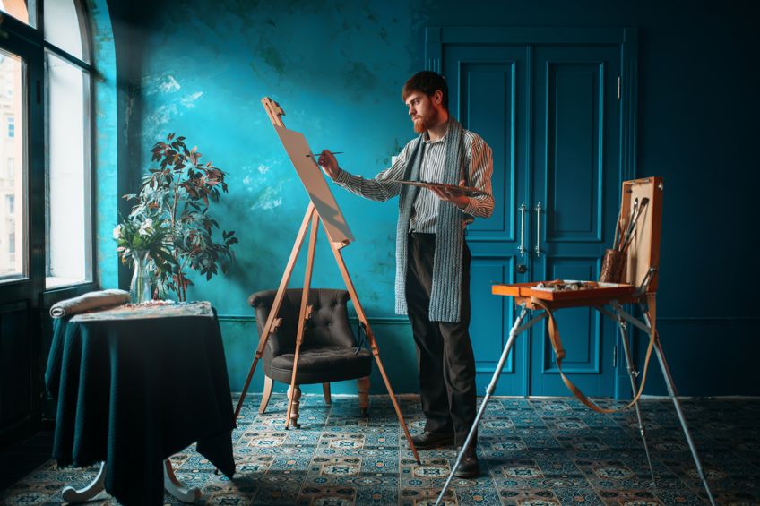 Example of a Large Easel