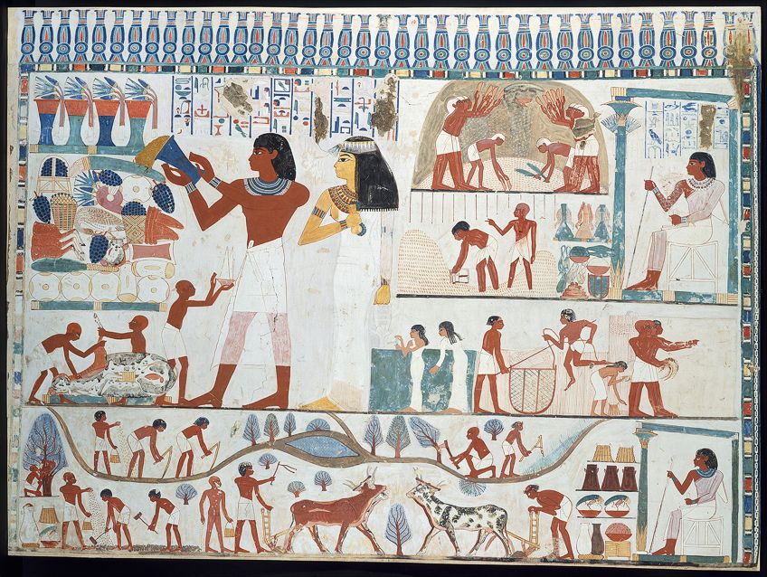 Different Periods of Egypt Art