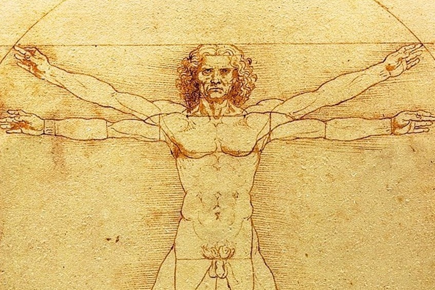 The Vitruvian Man by Da Vinci