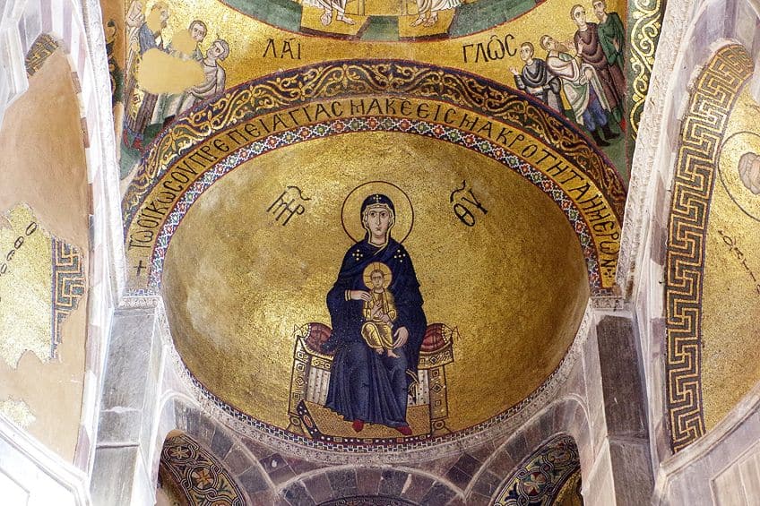 Byzantine Art in a Monastery