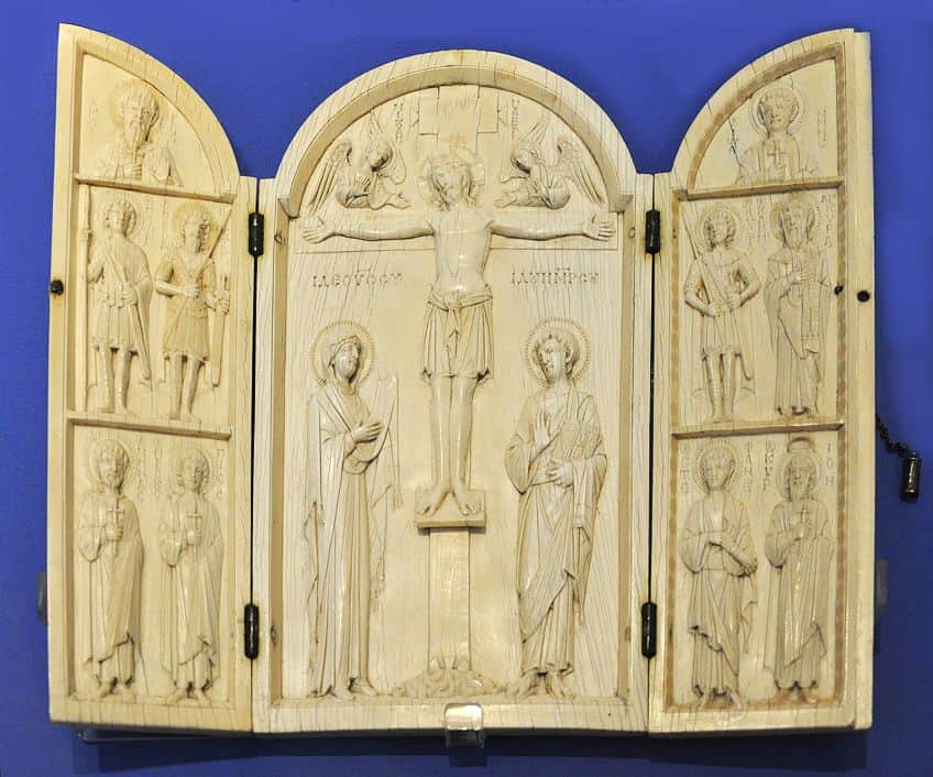 Byzantine Sculpture Made of Ivory