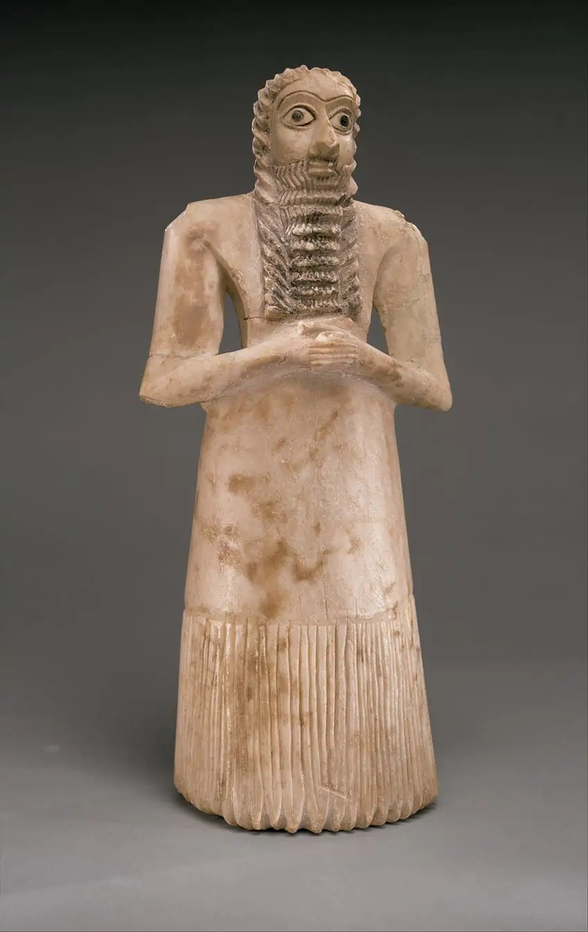 Example of Sumerian Statues