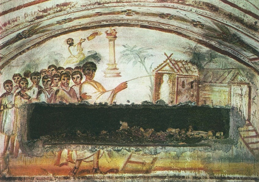 Famous Roman Fresco