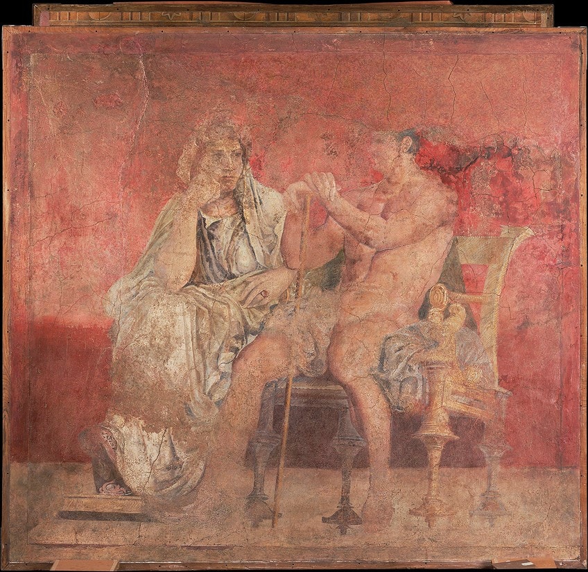 Famous Roman Wall Painting