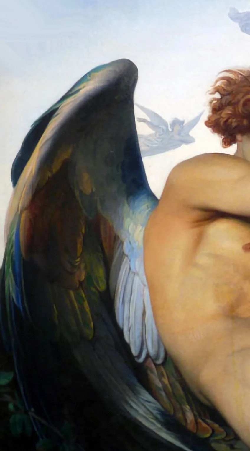 Use of Color in the Fallen Angel Painting