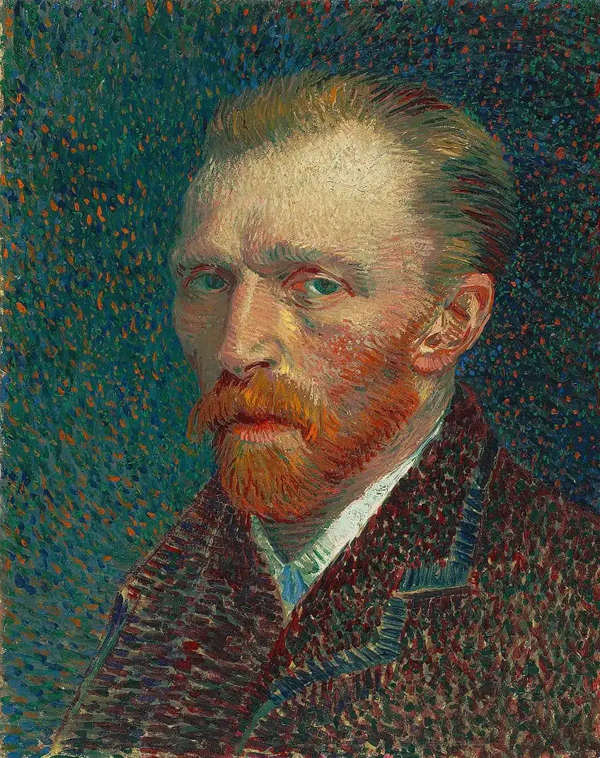 Van Gogh Pointillism Art