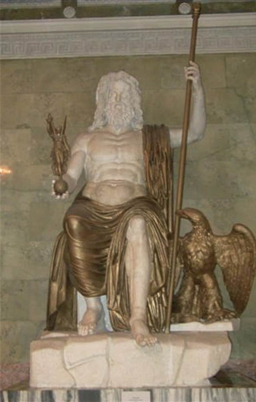 Copy of the Zeus Sculpture