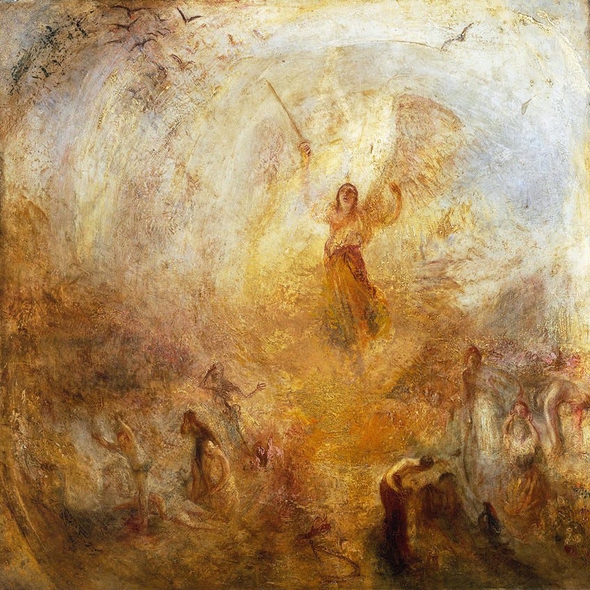 classic angel painting