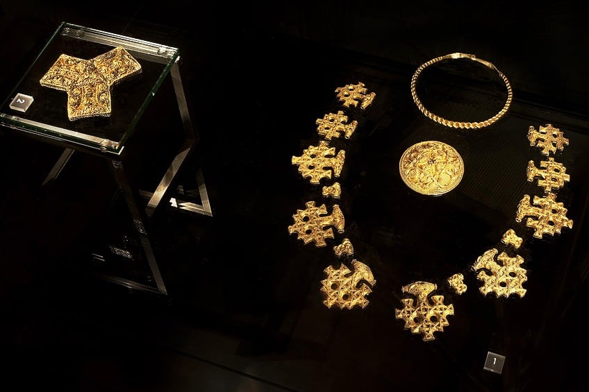 Gold Norse Artifacts