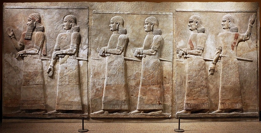 Mesopotamian Architecture Reliefs