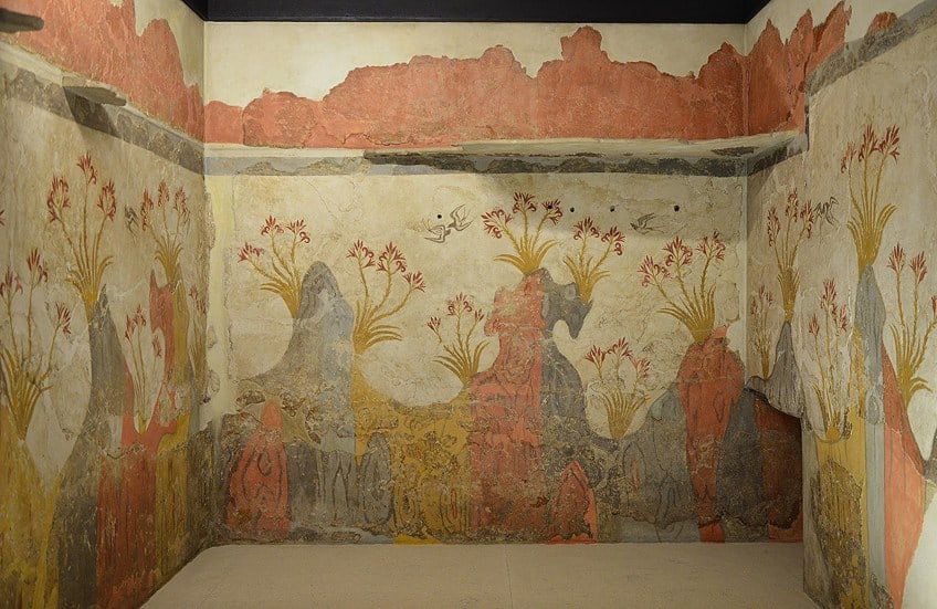 Minoan Wall Paintings
