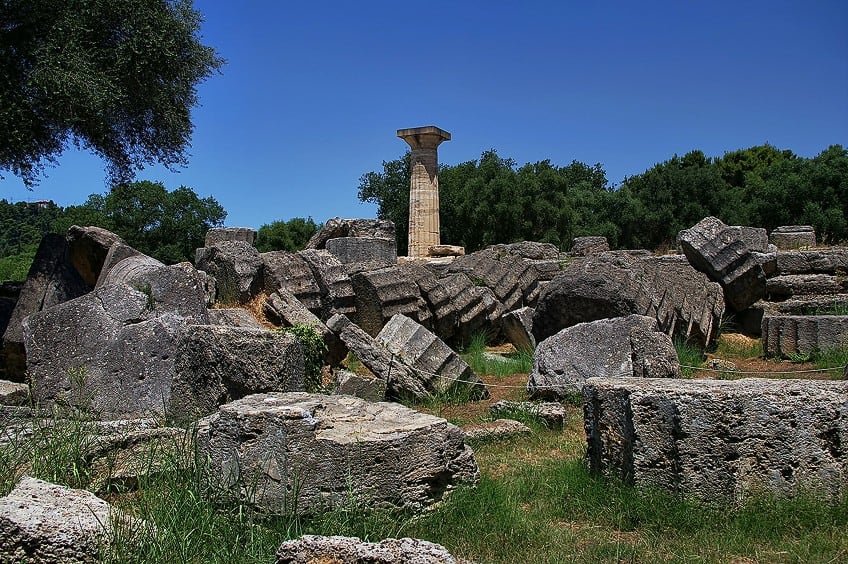 Ruins of the Statue of Zeus Temple