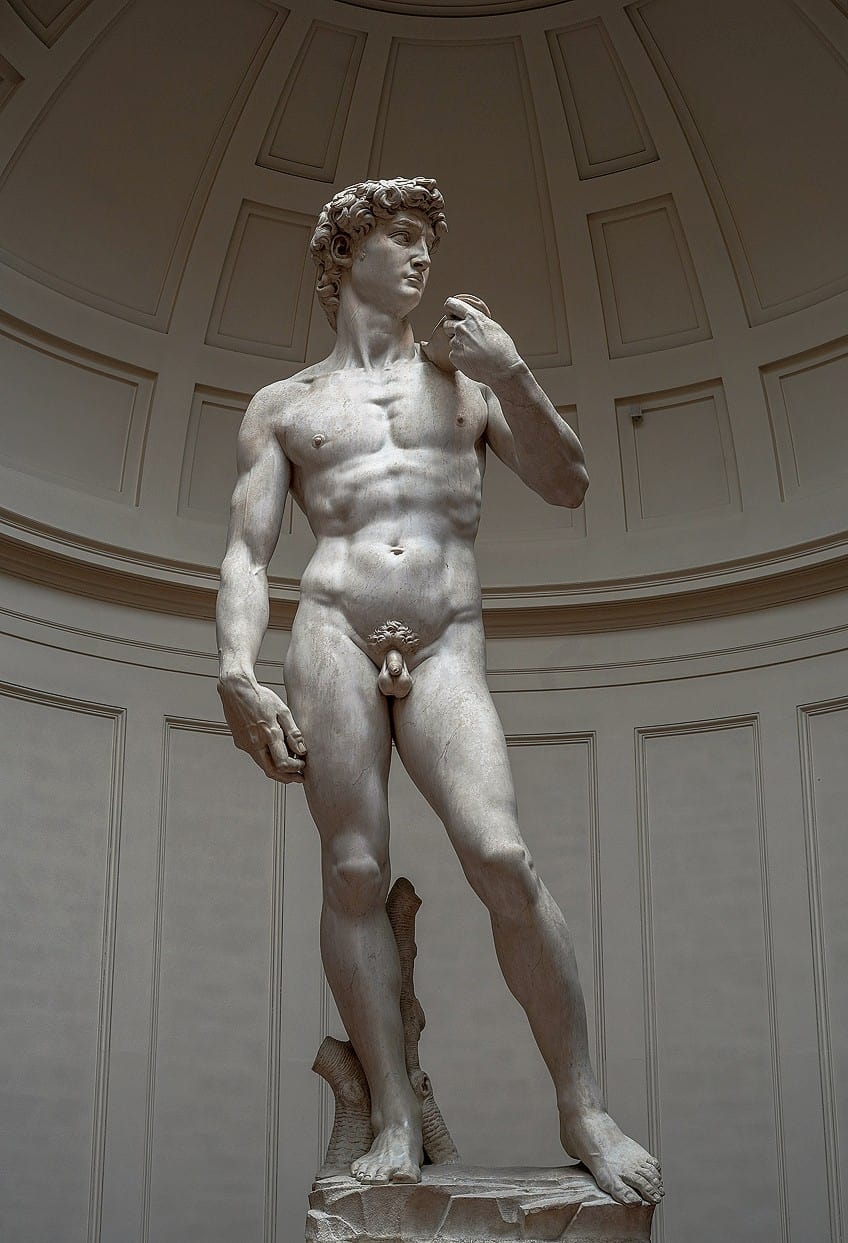 David Renaissance Sculpture by Michelangelo