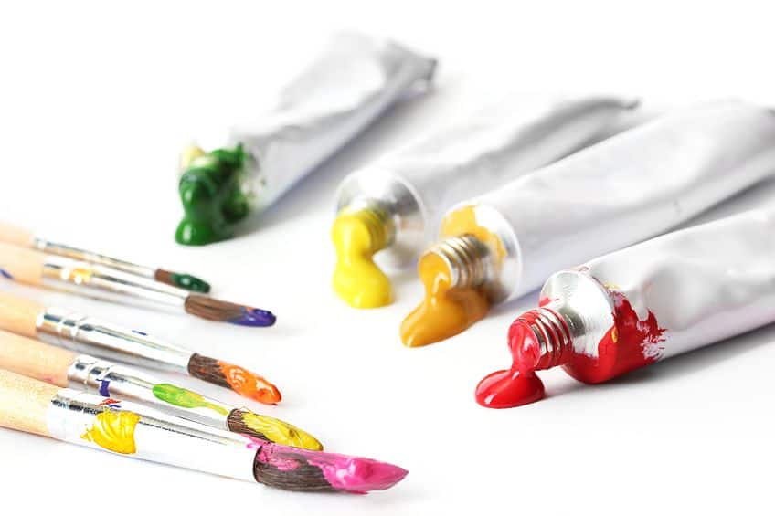 Different Acrylic Paint Ingredients