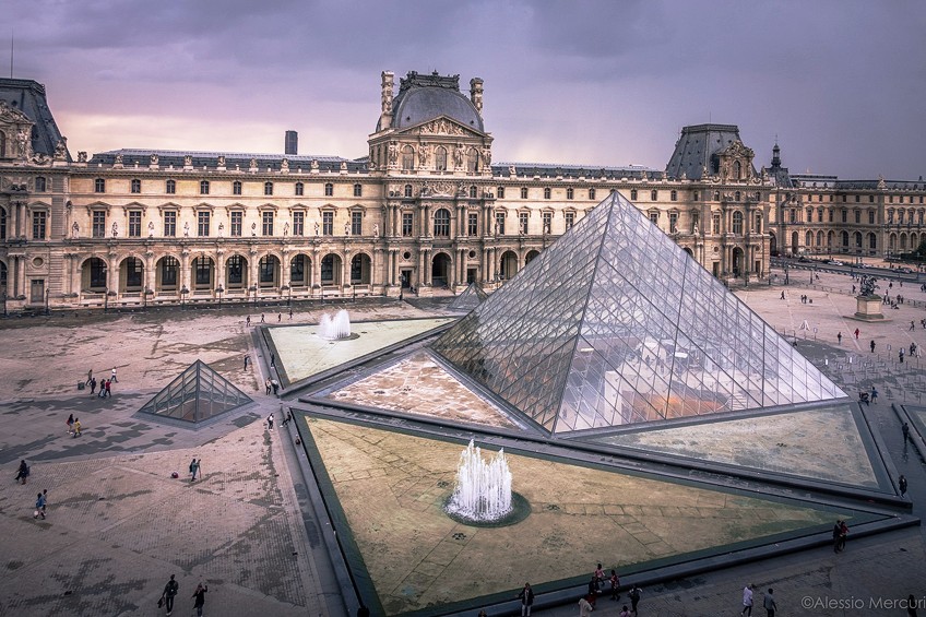 When Was the Louvre Built