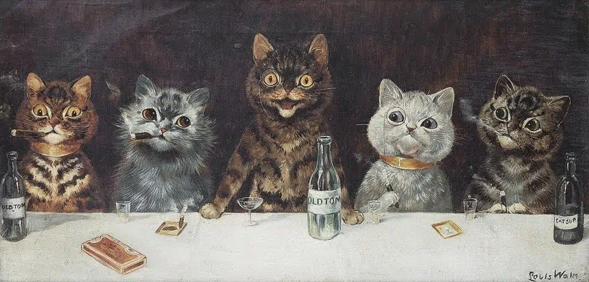 Famous Medieval Cat Paintings