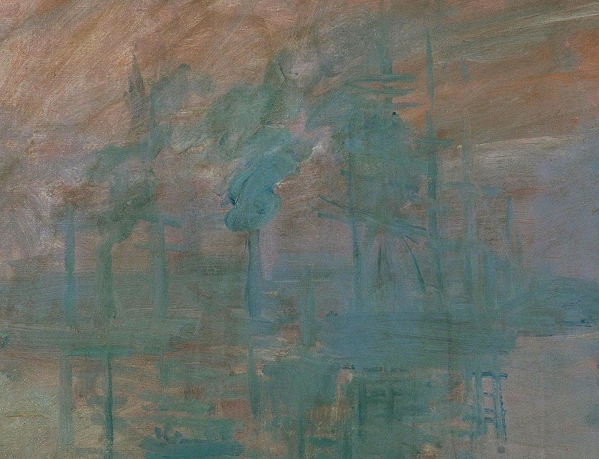 Monet Sunrise Painting
