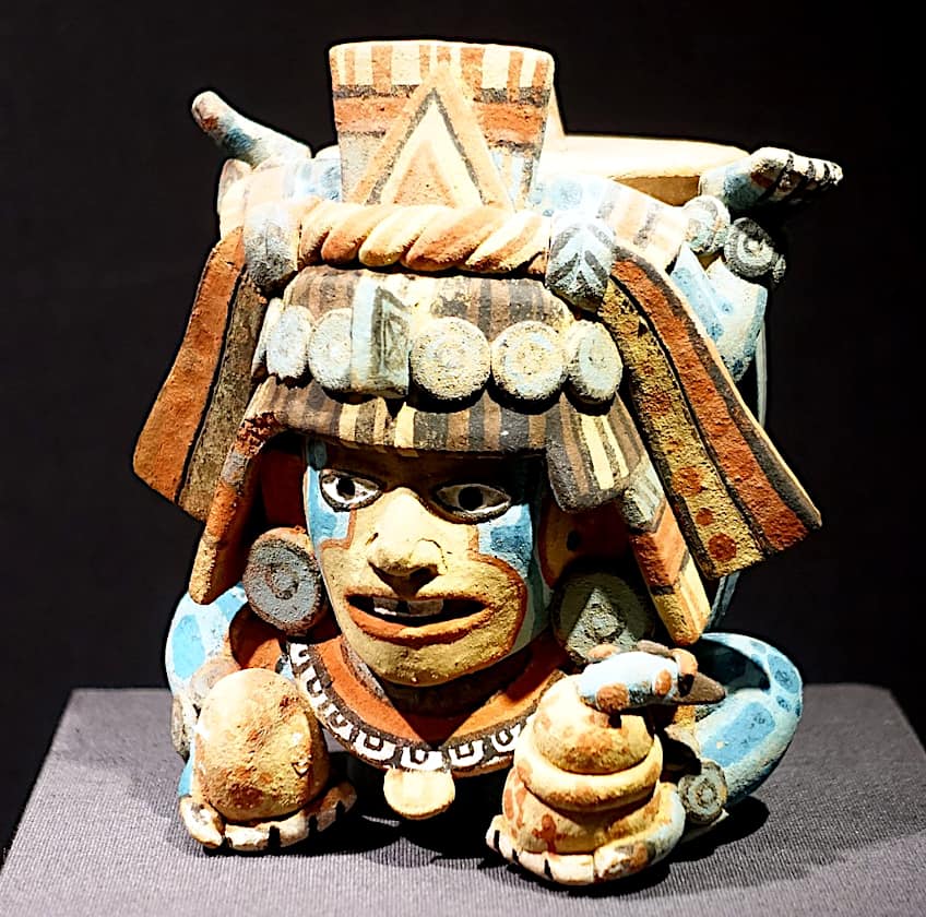Maya Period Lidded Container