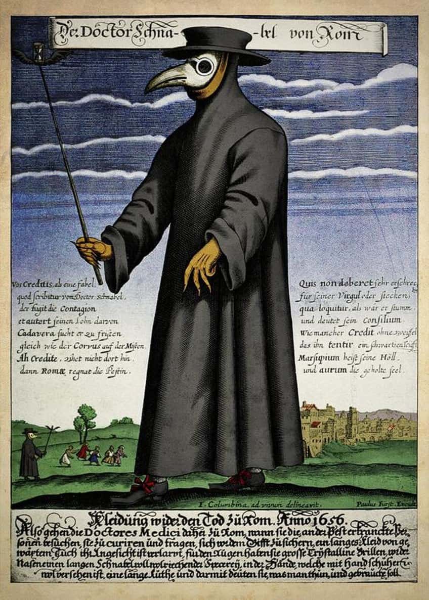 Medieval Bubonic Plague Physician