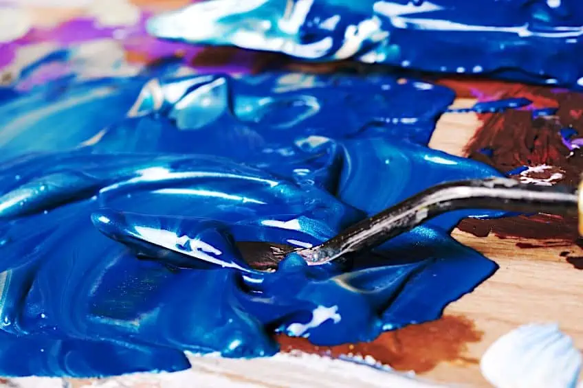 Mixing Acrylic Paint With Thickener