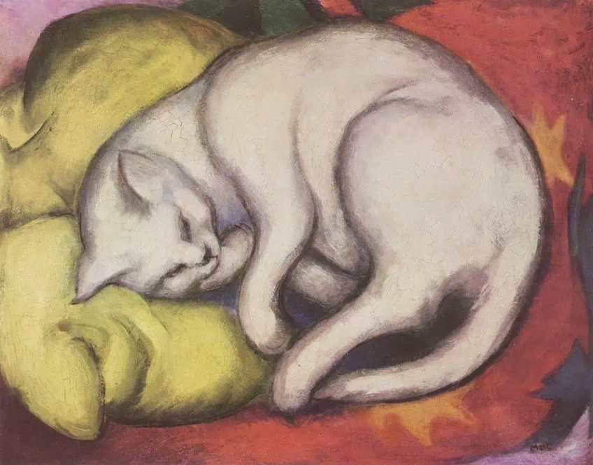 Paintings of Cats by Famous Artists