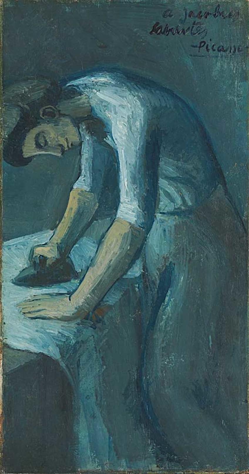 Picasso Blue Period Early Painting