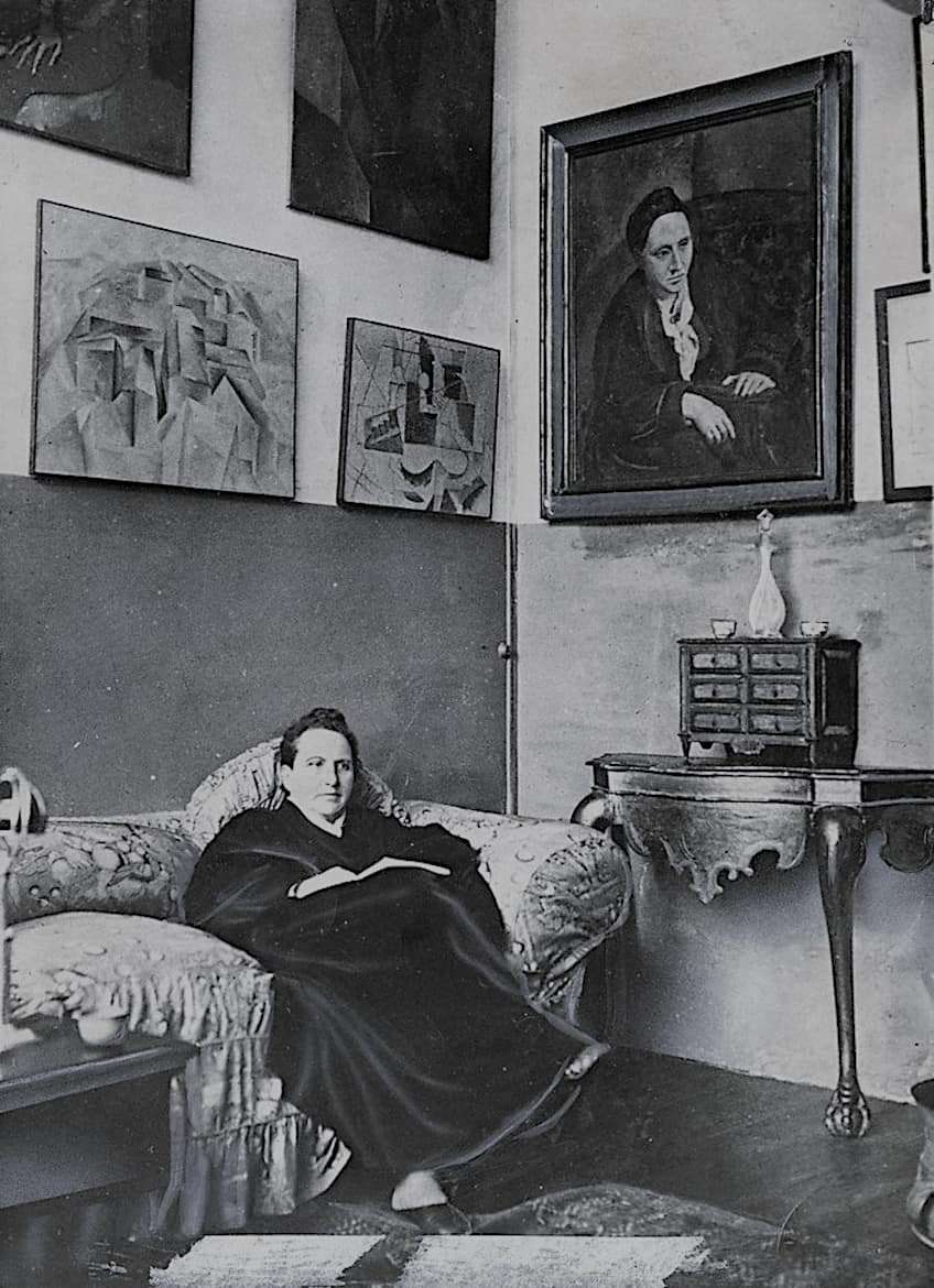 Picasso and Gertrude Stein