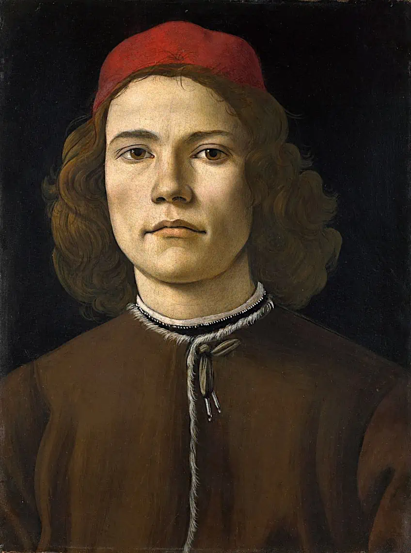 Sandro Botticelli Renaissance Portrait