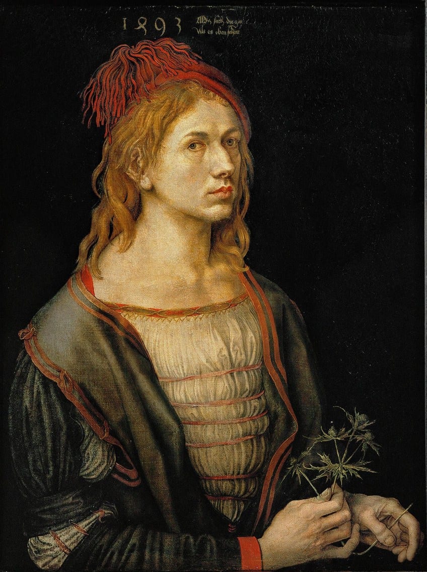 Self-Portrait by Artist Albrecht Dürer