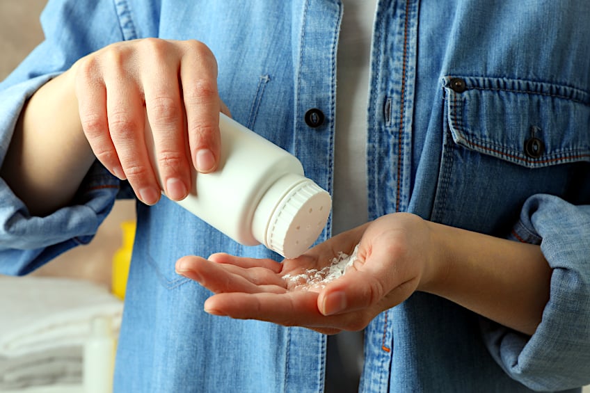 Talcum Powder for Thickening Acrylic