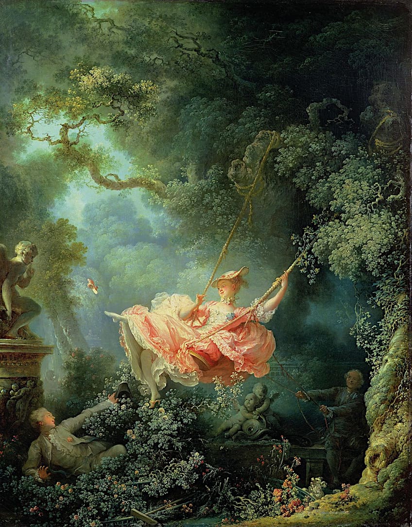 The Swing Rococo Painting 
