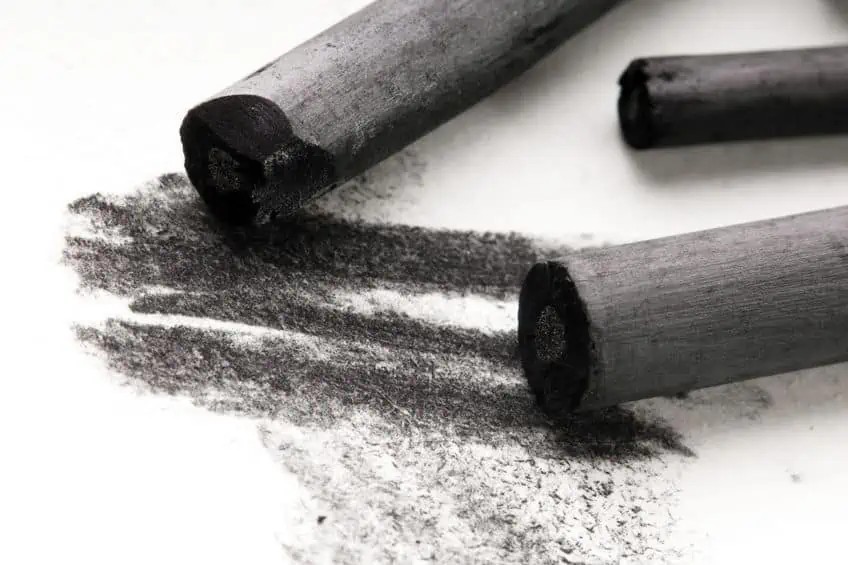 Tracing Drawing with Charcoal