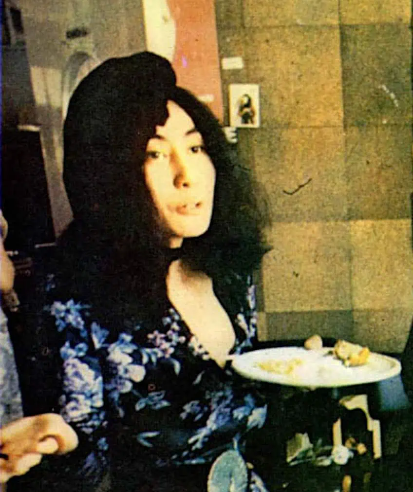 Yoko Ono in 1972