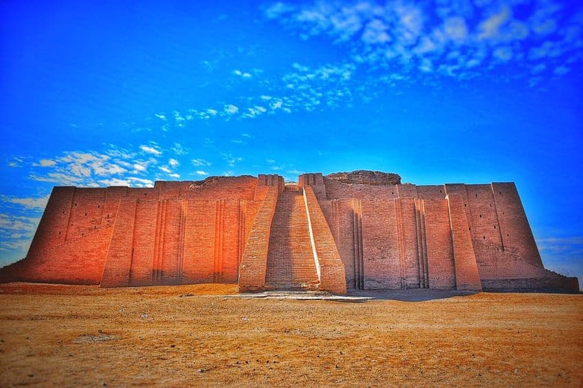 Ancient Mesopotamian Ziggurat of Ur