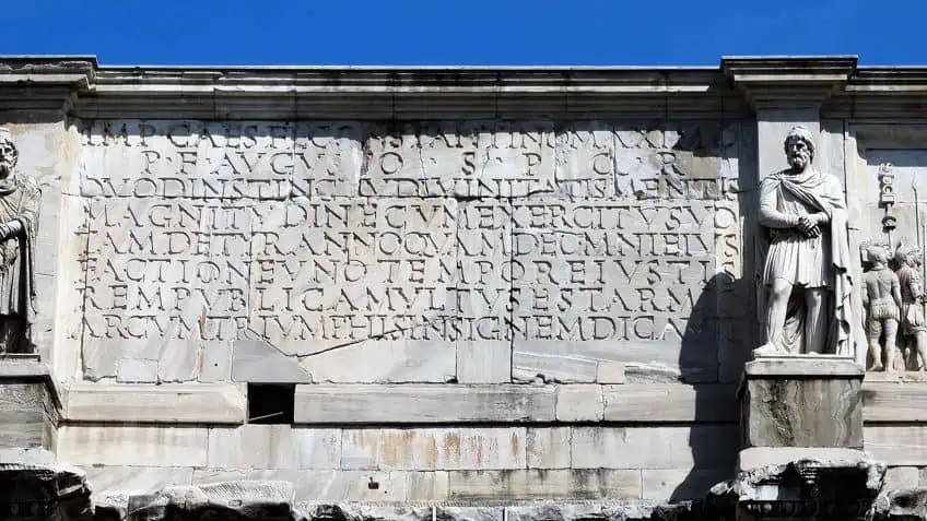 Arch of Constantine Architecture
