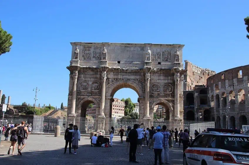 Arch of Constantine Facts