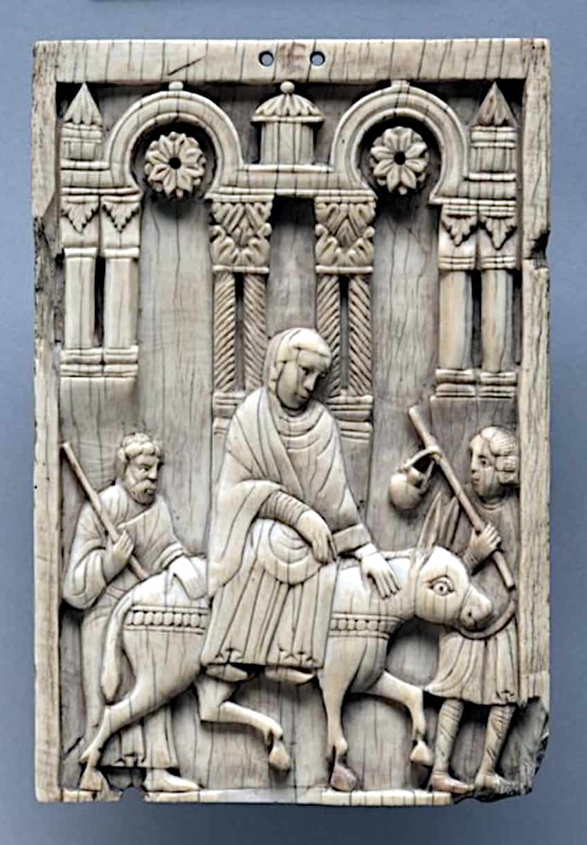 Carved Romanesque Plaque