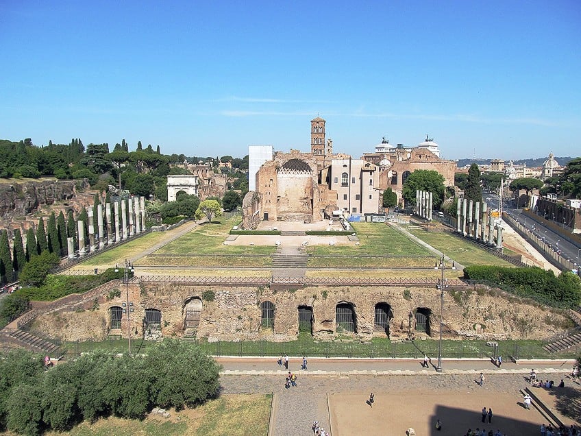 Different Rome Buildings