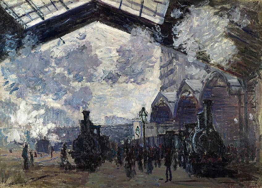 Other Gare Saint Lazare Painting
