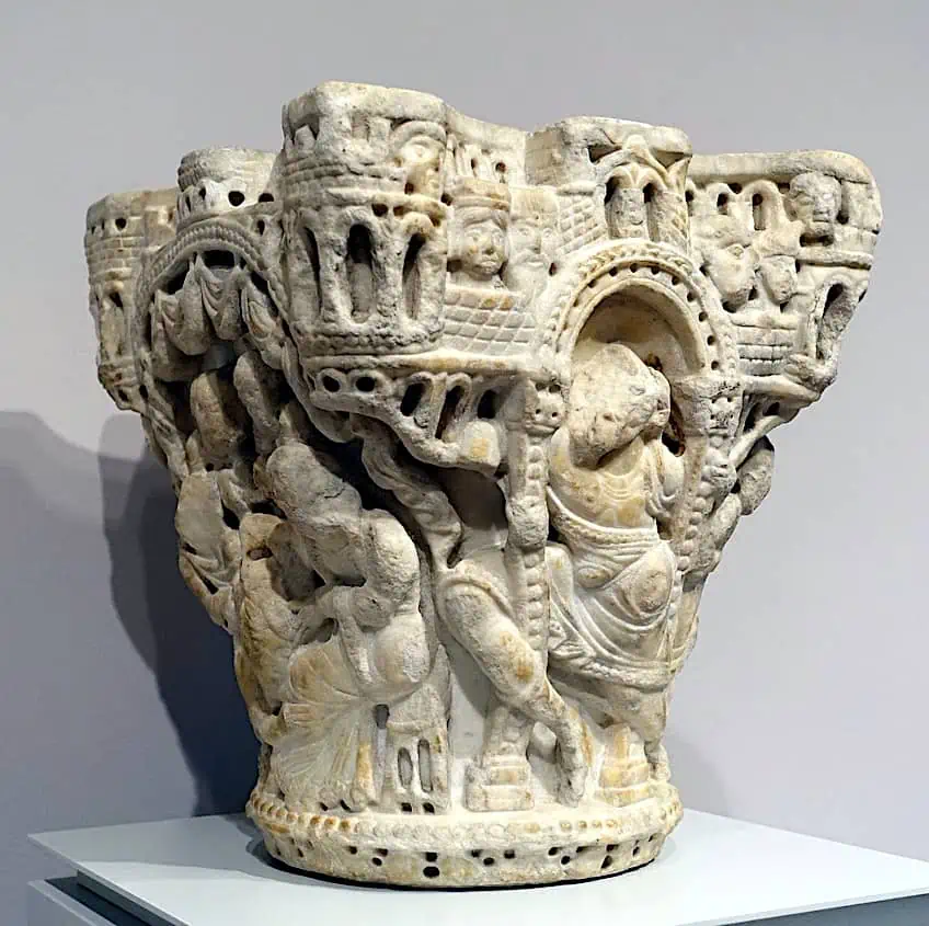 Romanesque Carved Capital