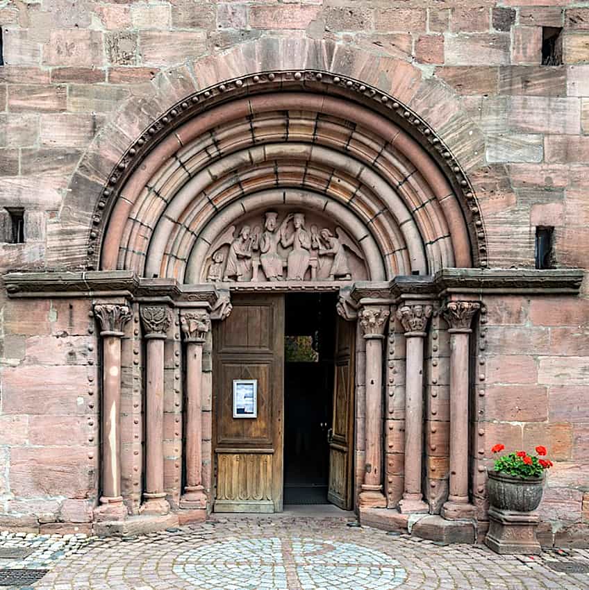 Romanesque Portal Sculpture