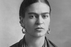 Self-Portrait With Cropped Hair by Frida Kahlo