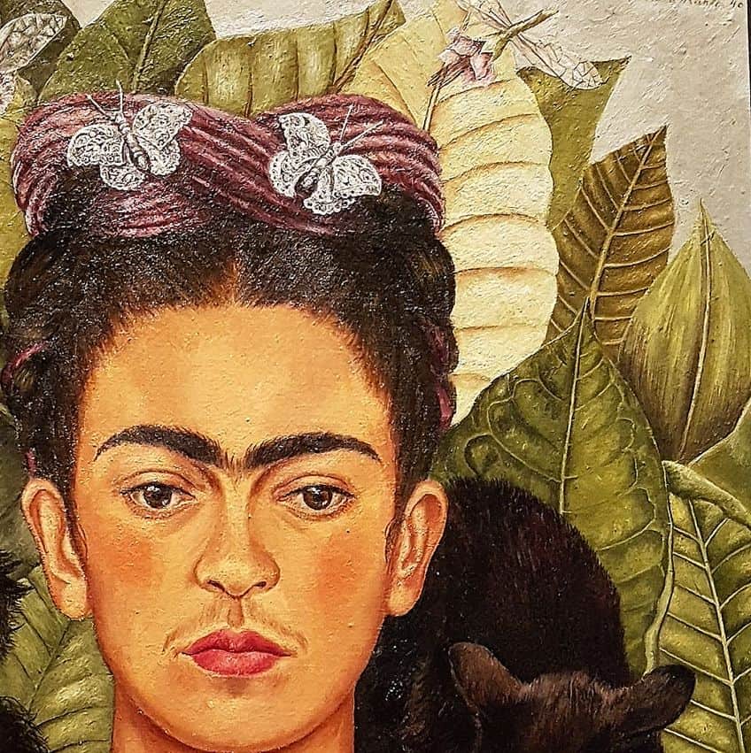 self-portrait-with-thorn-necklace-and-hummingbird-by-frida-kahlo