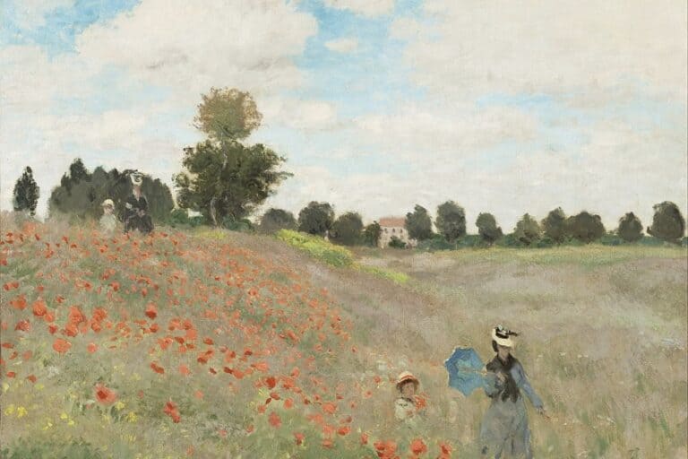 “Wild Poppies near Argenteuil” by Claude Monet – A Deep Dive