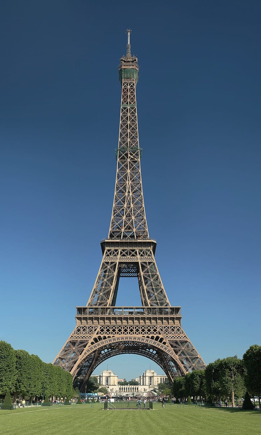 Eiffel Tower Height Famous Building