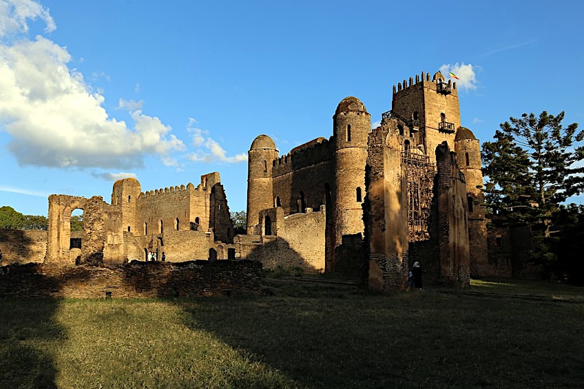 Famous Fasil Ghebbi Castle