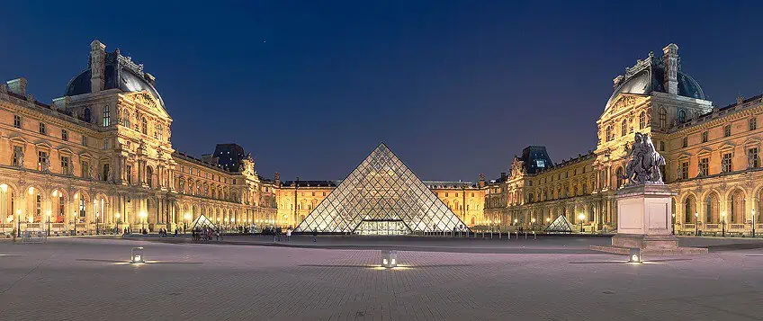 The Louvre Modern Structures